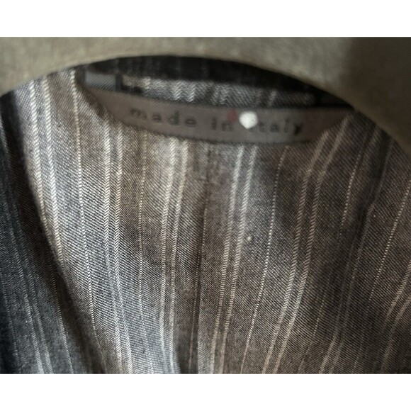 John Varvatos Austin Jacket Black/Gray Texture Plaid Wool/Angora Sz Italy 48 NWT - Picture 10 of 16